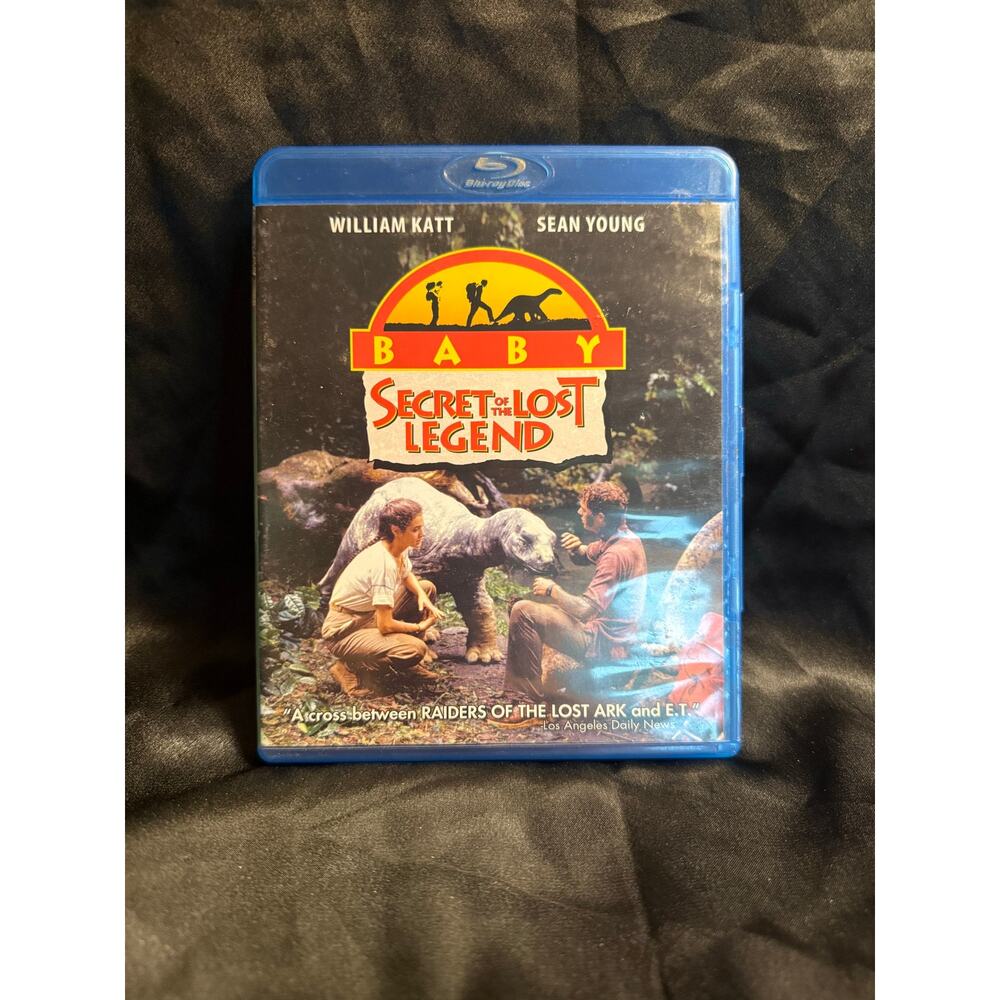 1985 Baby: Secret of the Lost Legend blu-ray Sean Young William Katt dinosaurs